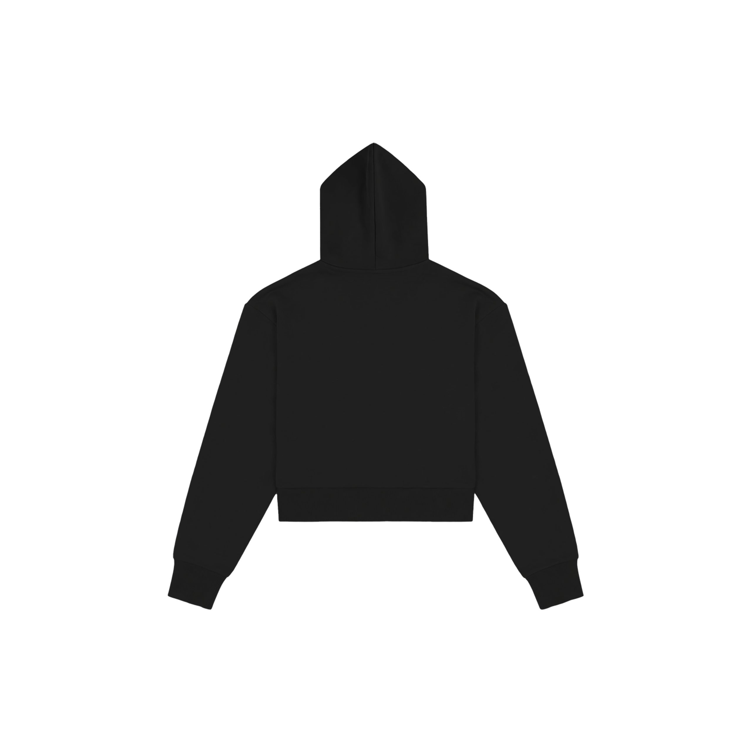 Becoming Her Reclaim Black hoodie back view