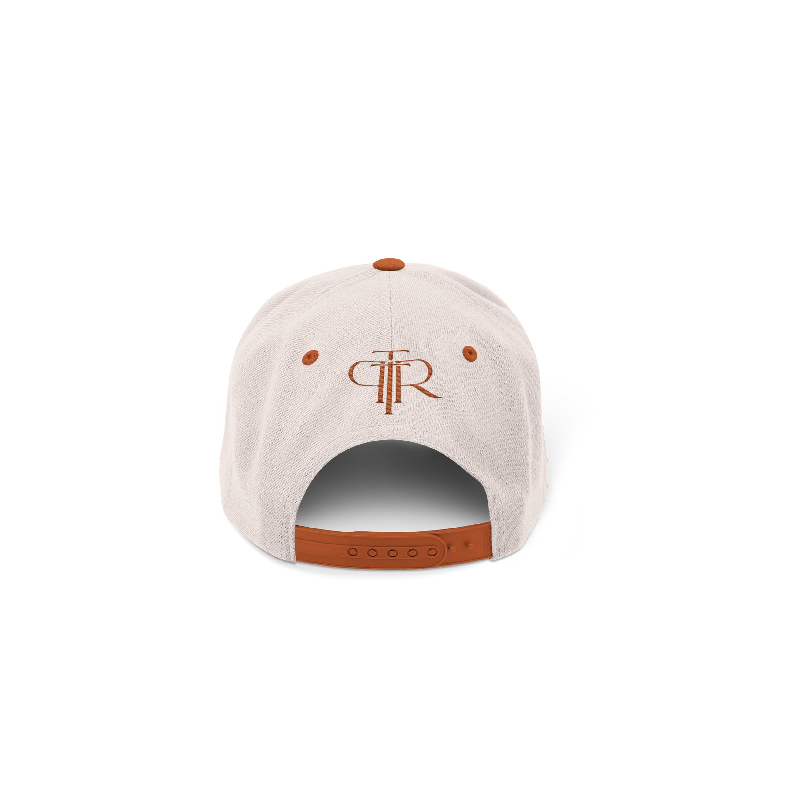 Becoming Her Terracotta cap back with The Power to Reclaim logo