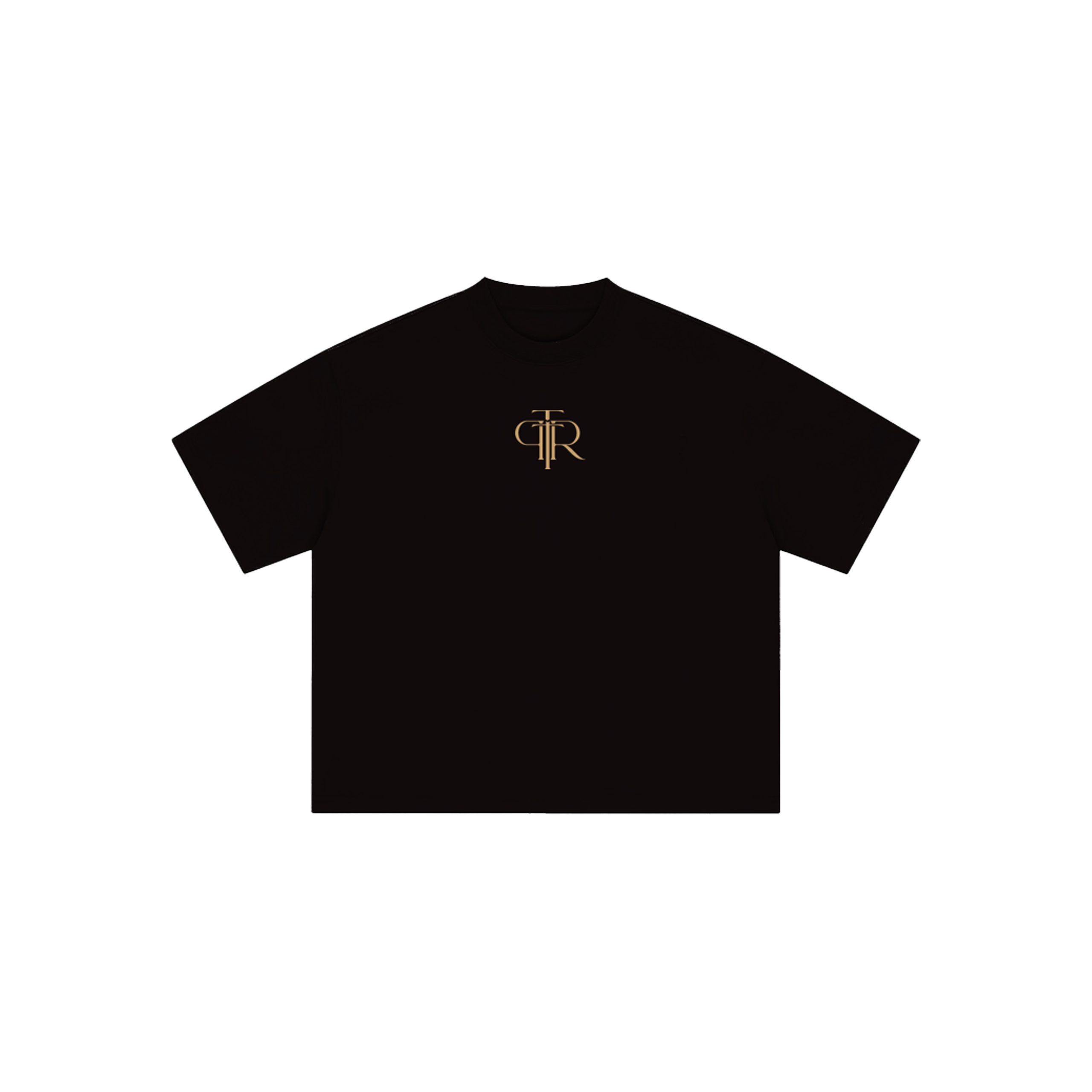 Becoming Required Courage Reclaim Black t-shirt front with The Power to Reclaim logo