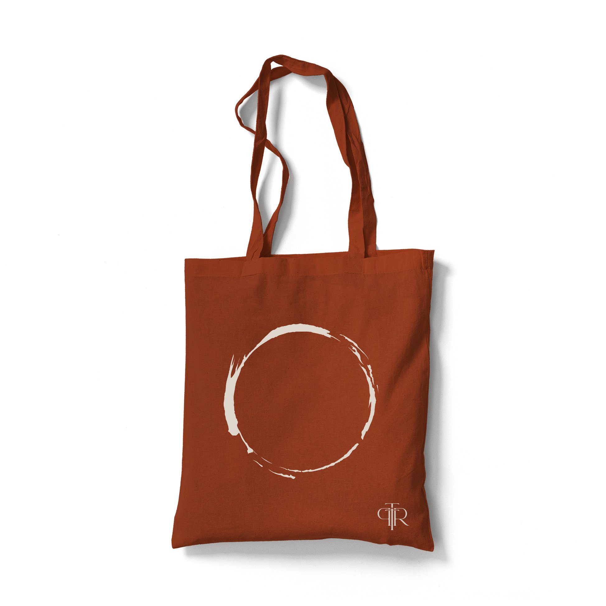 The Power to Reclaim Terracotta tote bag front view