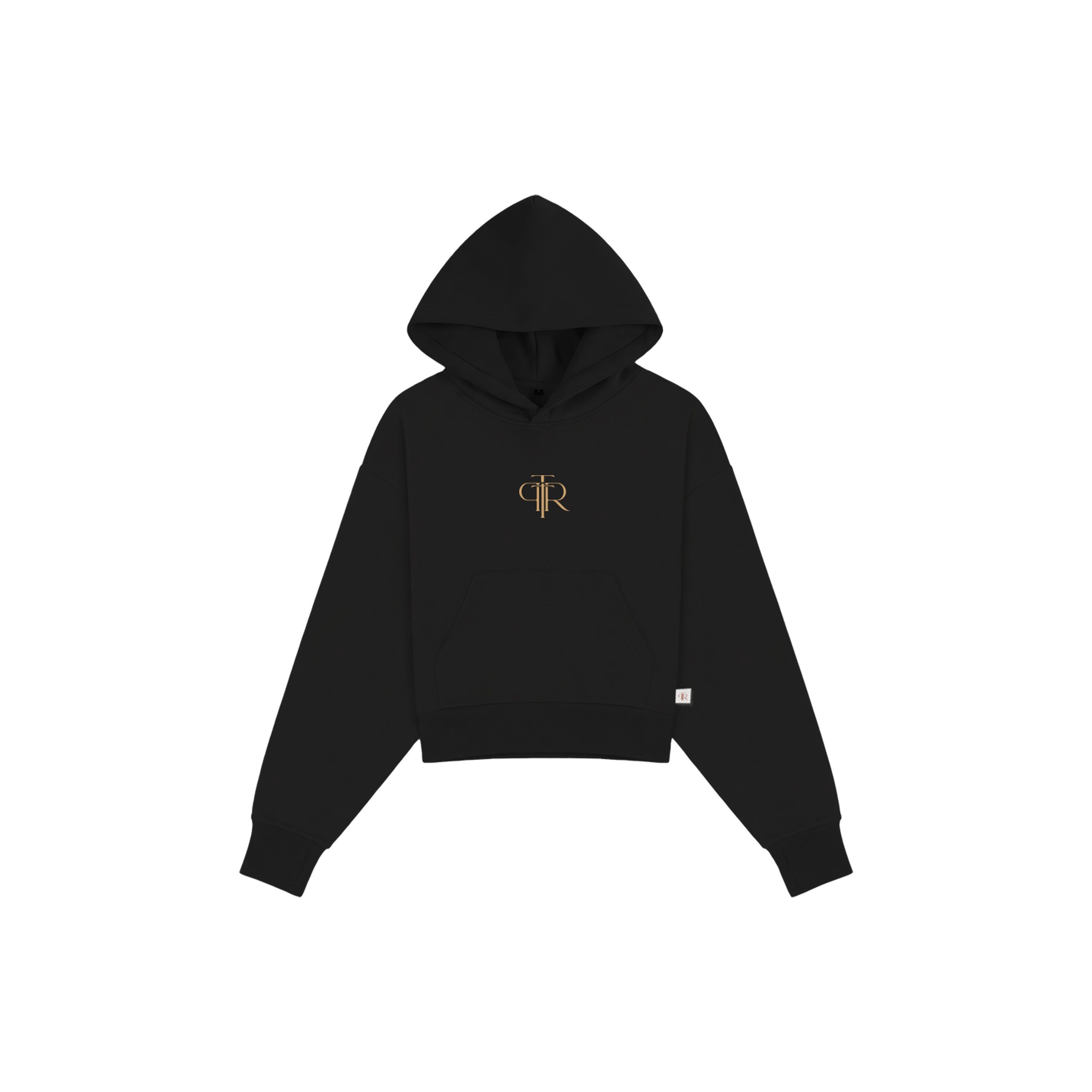 You Are Not Broken You Are Becoming Reclaim Black hoodie front with The Power to Reclaim logo